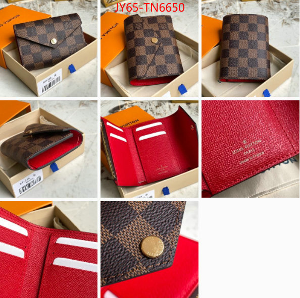 LV Bags(TOP)-Wallet,ID: TN6650,$: 65USD