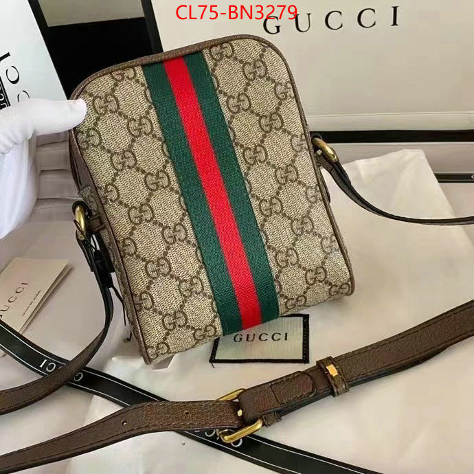 Gucci Bags(4A)-Ophidia-G,the most popular ,ID: BN3279,$: 75USD
