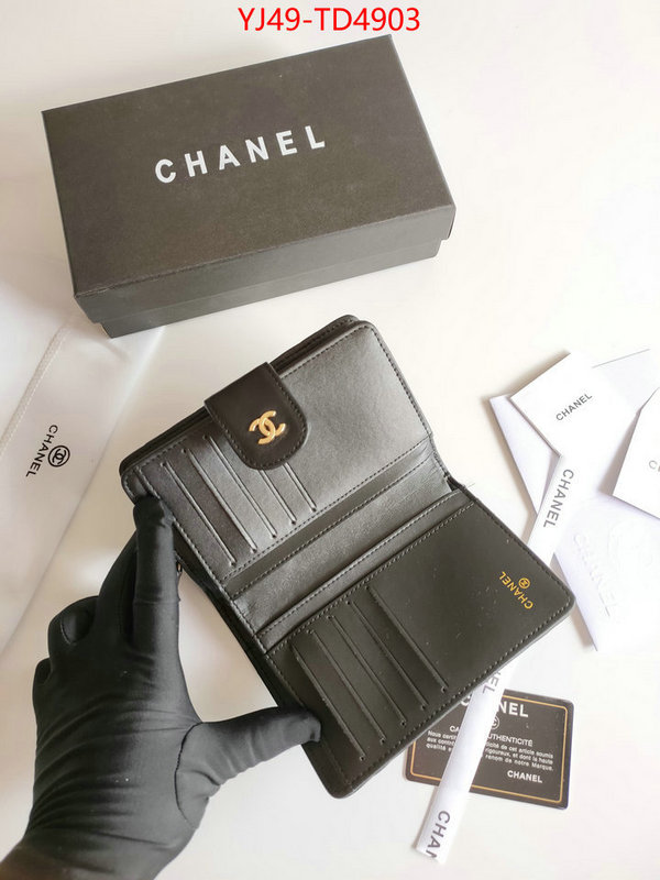 Chanel Bags(4A)-Wallet-,ID: TD4903,$: 49USD