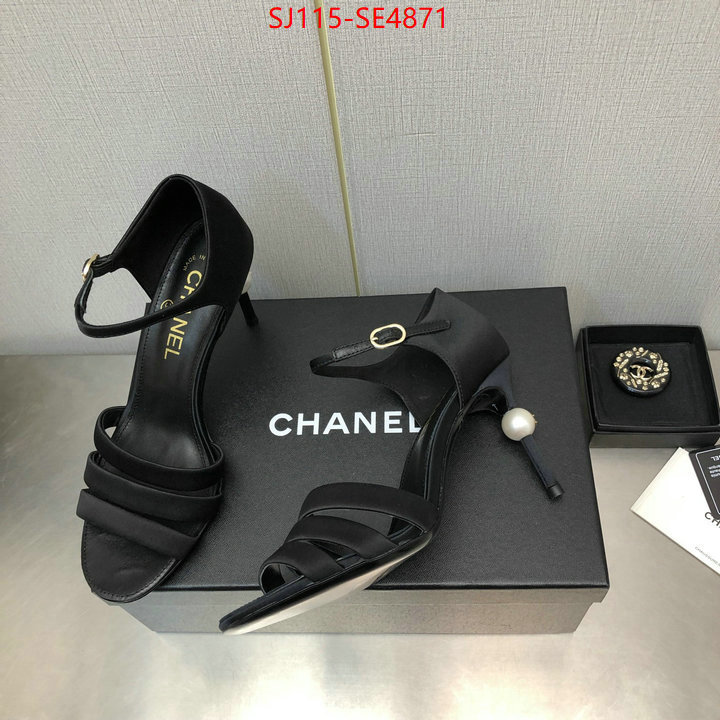 Women Shoes-Chanel,mirror copy luxury , ID: SE4871,$: 115USD