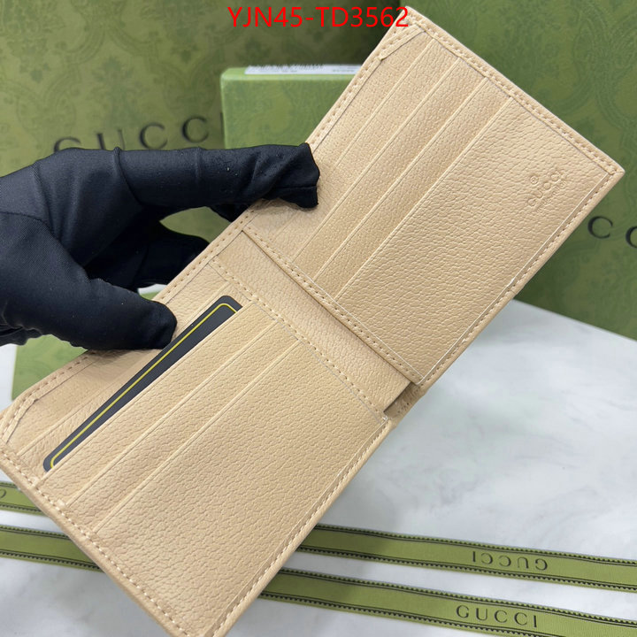 Gucci Bags(4A)-Wallet-,copy aaaaa ,ID: TD3562,$: 45USD