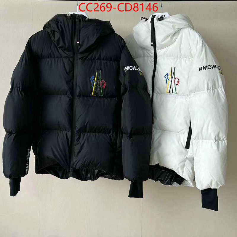 Down jacket Men-Moncler,perfect , ID: CD8146,$: 269USD