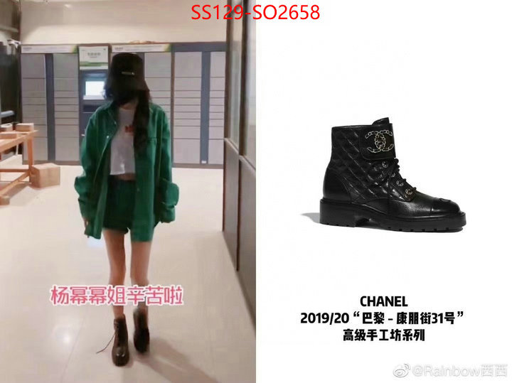 Women Shoes-Chanel,customize the best replica , ID: SO2658,$: 129USD