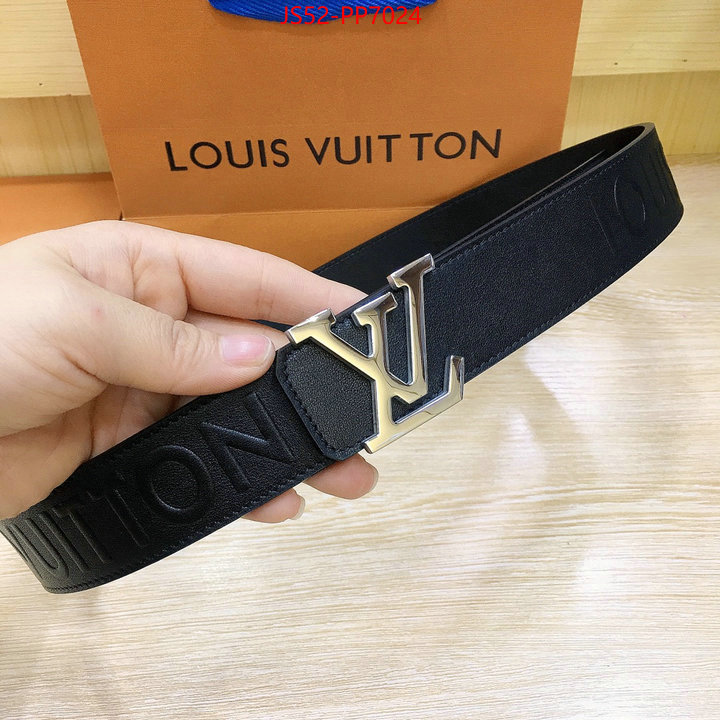 Belts-LV,fake , ID: PP7024,$: 52USD