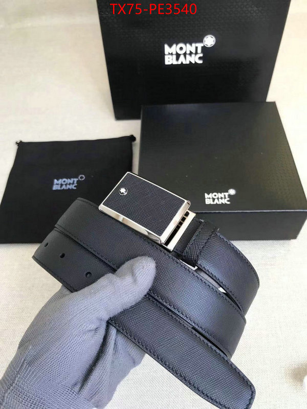 Belts-Montblanc,cheap wholesale , ID: PE3540,$: 75USD