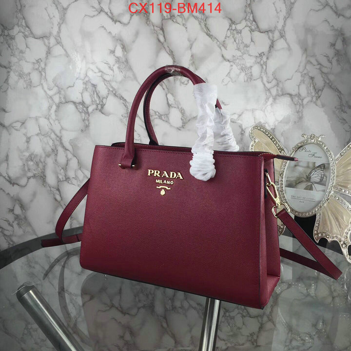 Prada Bags(4A)-Handbag-,ID: BM414,$:119USD