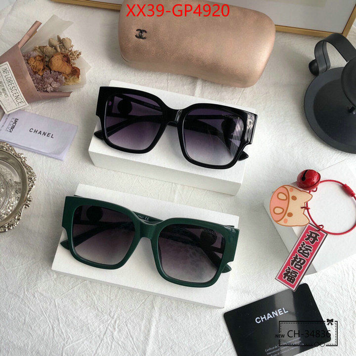 Glasses-Chanel,aaaaa quality replica , ID: GP4920,$: 39USD