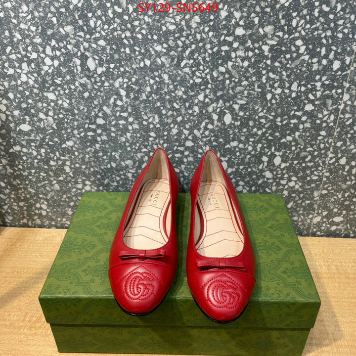 Women Shoes-Gucci,7 star quality designer replica , ID: SN5649,$: 129USD