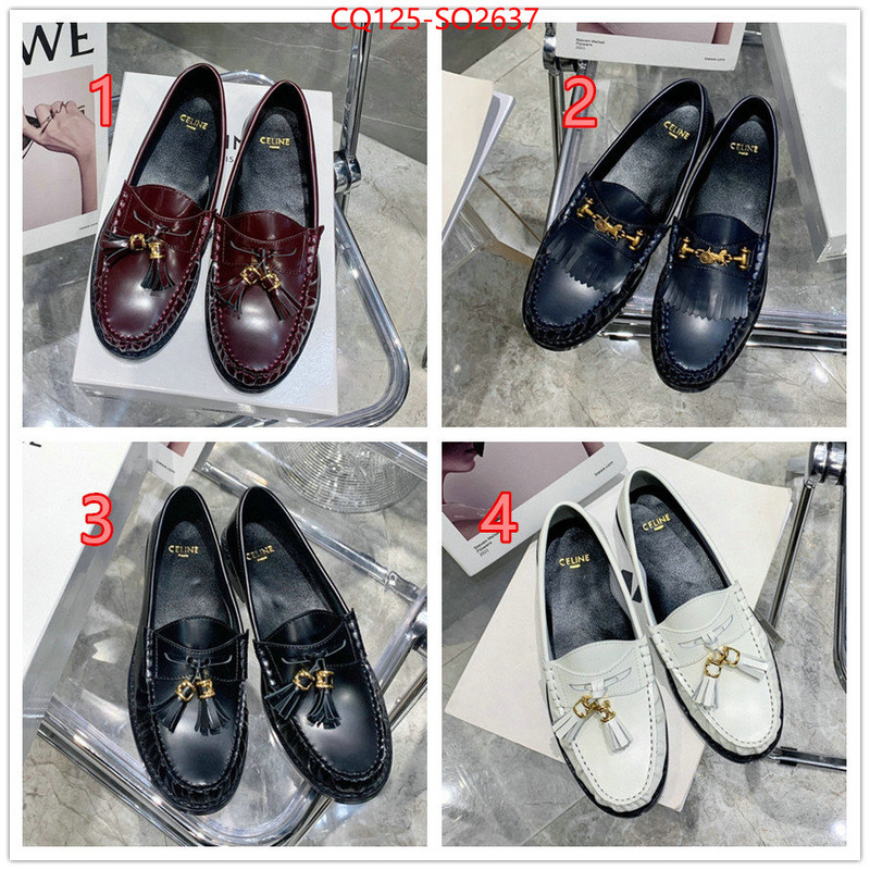 Women Shoes-CELINE,buy cheap replica , ID: SO2637,$: 125USD