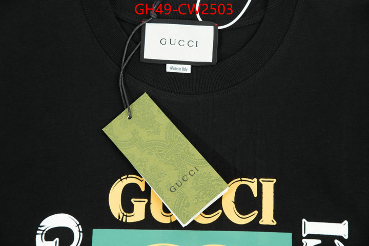 Clothing-Gucci,fake aaaaa , ID: CW2503,$: 49USD