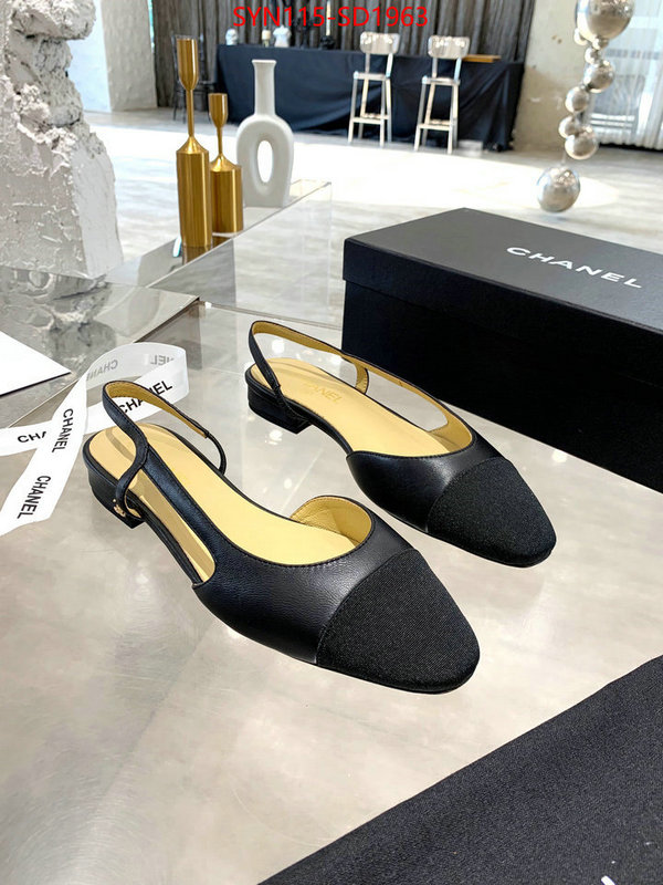 Women Shoes-Chanel,high quality 1:1 replica , ID: SD1963,$: 115USD