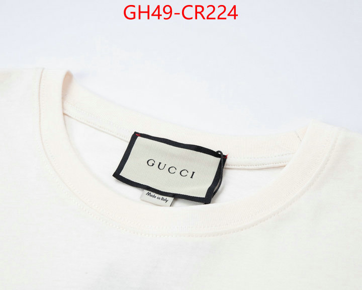 Clothing-Gucci,sale outlet online , ID: CR224,$: 49USD