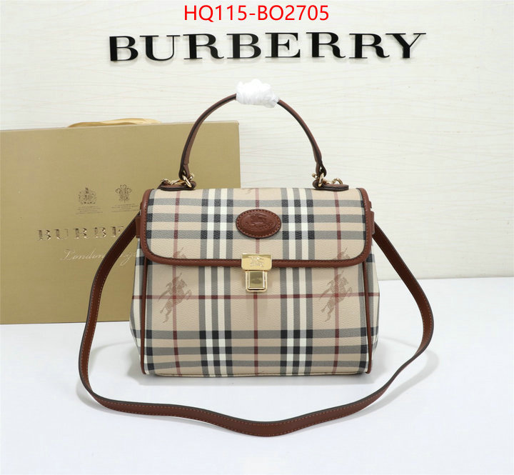 Burberry Bags(4A)-Handbag,replica online ,ID: BO2705,$: 115USD