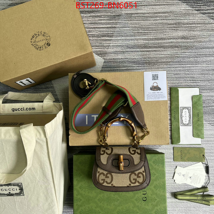 Gucci Bags(TOP)-Diana-Bamboo-,designer replica ,ID: BN6051,$: 269USD