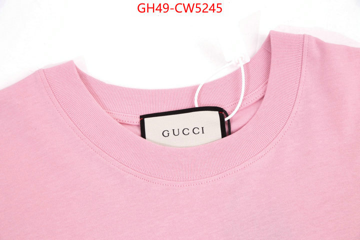 Clothing-Gucci,what is a counter quality , ID: CW5245,$: 49USD