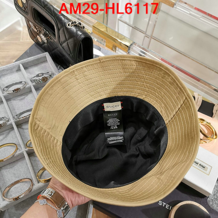 Cap (Hat)-Gucci,where to buy high quality , ID: HL6117,$: 29USD