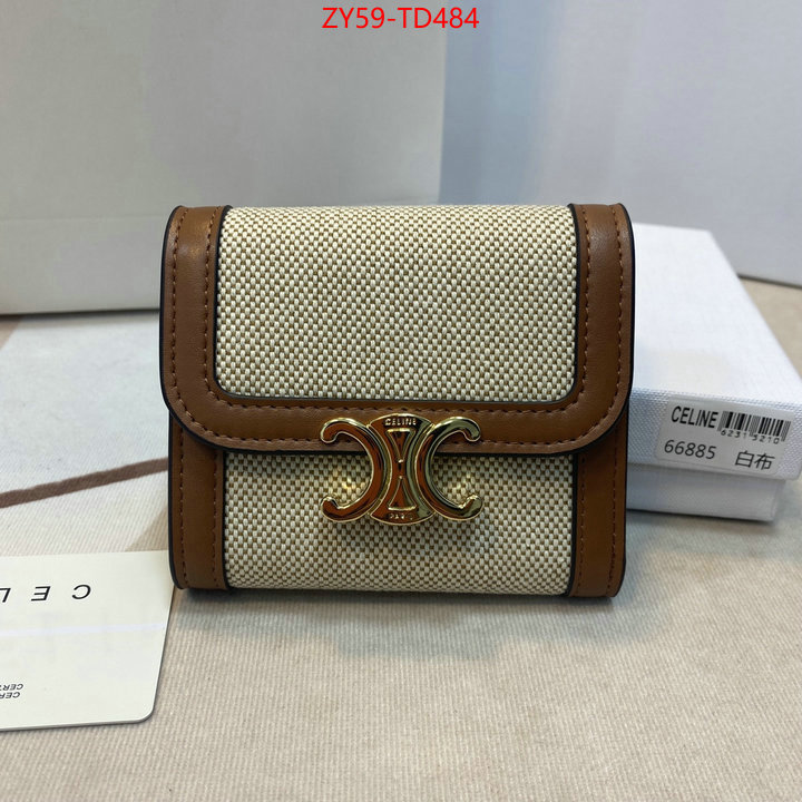 CELINE Bags(4A)-Wallet,1:1 replica ,ID: TD484,$: 59USD