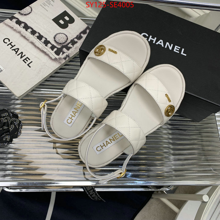 Women Shoes-Chanel,fake , ID: SE4005,$: 125USD