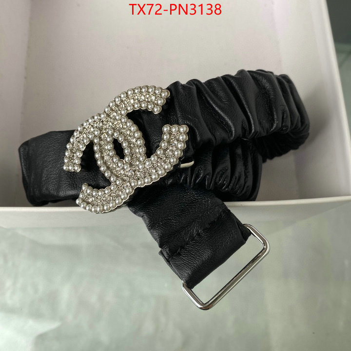 Belts-Chanel,good quality replica , ID: PN3138,$: 72USD