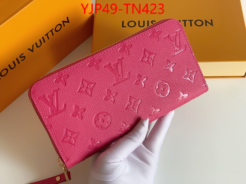 LV Bags(4A)-Wallet,ID: TN423,$: 49USD