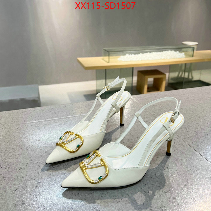 Women Shoes-Valentino,luxury fake , ID: SD1507,$: 115USD