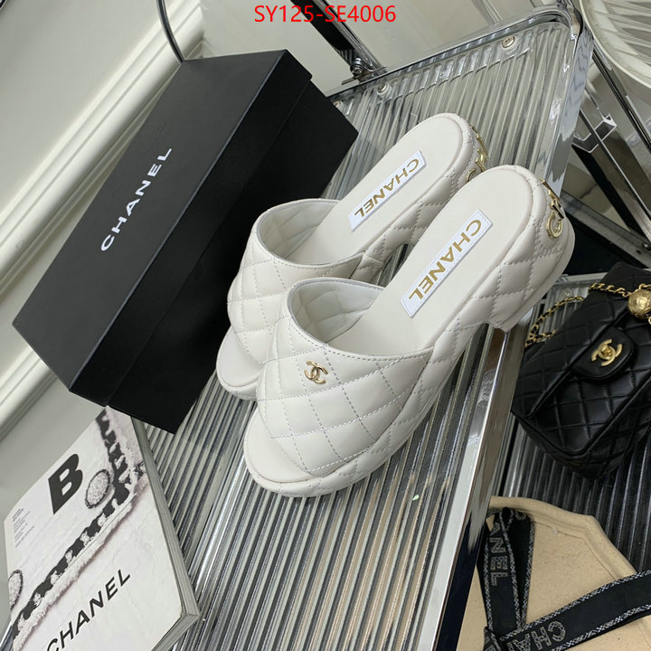 Women Shoes-Chanel,where should i buy replica , ID: SE4006,$: 125USD