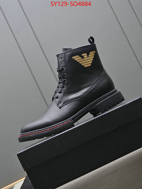 Men Shoes-Armani,high quality designer replica , ID: SO4884,$: 129USD