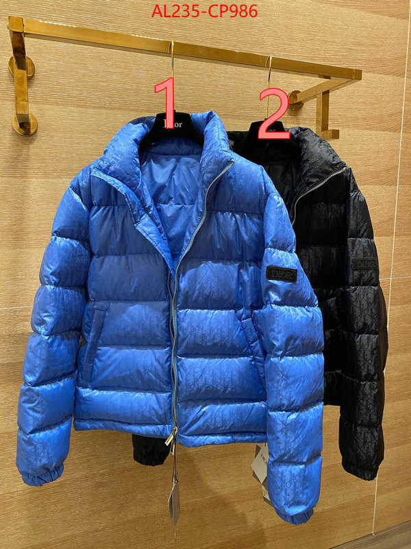 Down jacket Women-Dior,2023 aaaaa replica 1st copy , ID: CP986,$: 235USD