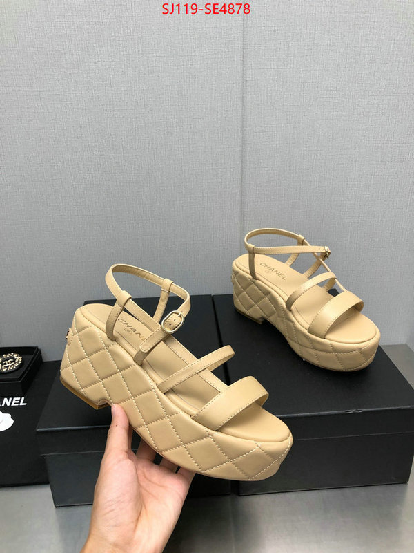 Women Shoes-Chanel,quality replica , ID: SE4878,$: 119USD