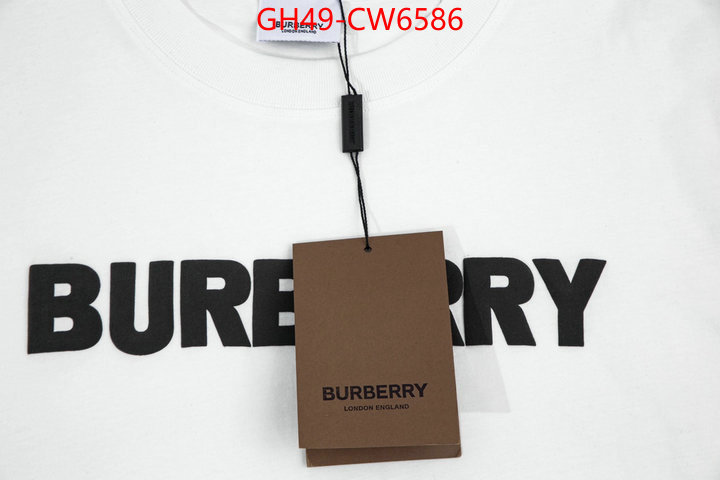 Clothing-Burberry,1:1 , ID: CW6586,$: 49USD