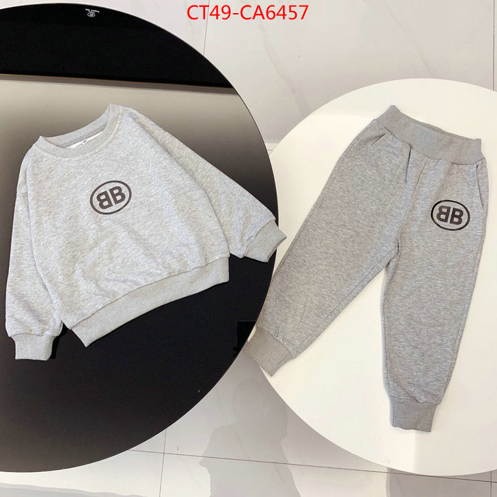 Kids clothing-Balenciaga,designer 1:1 replica , ID: CA6457,$: 49USD
