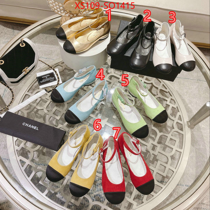 Women Shoes-Chanel,replica best , ID: SO1415,$: 109USD