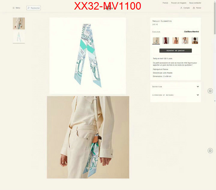 Scarf-Hermes,found replica , ID: MV1100,$: 32USD