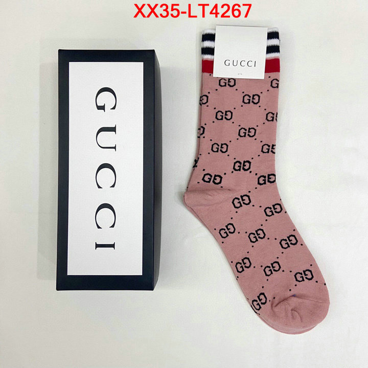 Sock-Gucci,luxury shop , ID: LT4267,$: 35USD