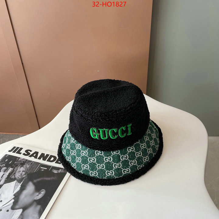 Cap (Hat)-Gucci,new designer replica , ID: HO1827,$: 32USD