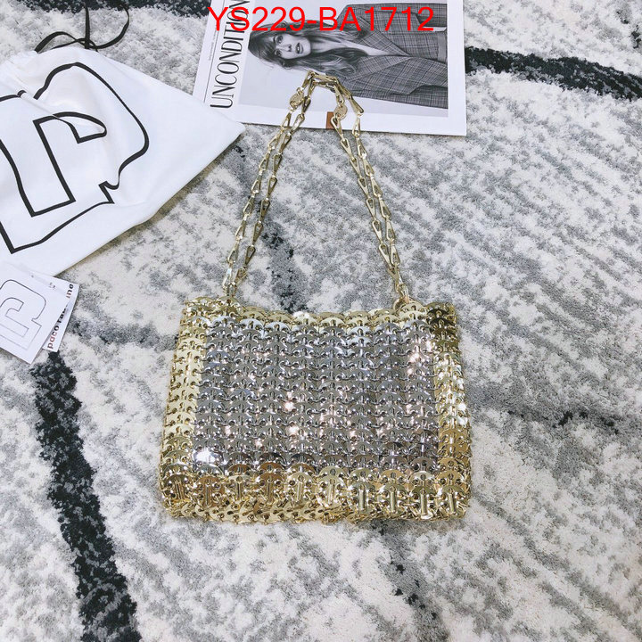 PACO RABANNE Bags(4A)-Diagonal-,good quality replica ,ID:BA1712,$:229USD