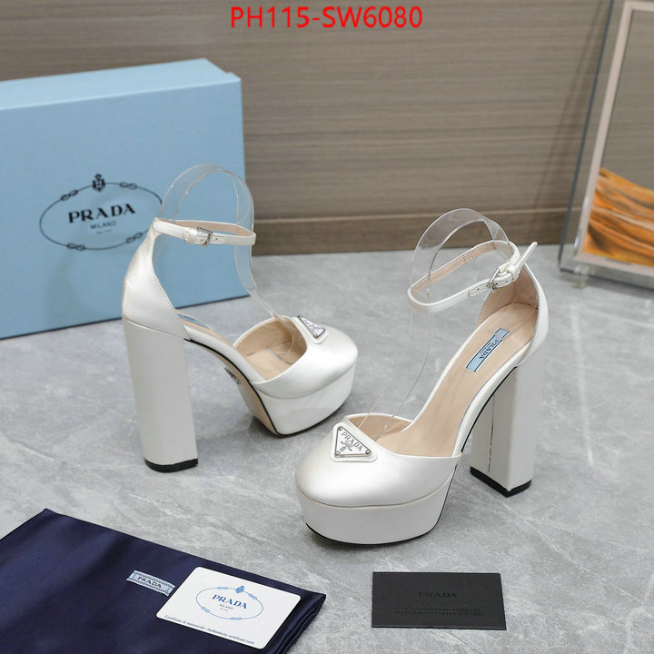 Women Shoes-Prada,highest quality replica , ID: SW6080,$: 115USD