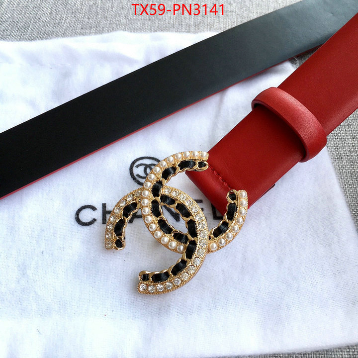 Belts-Chanel,designer fake , ID: PN3141,$: 59USD