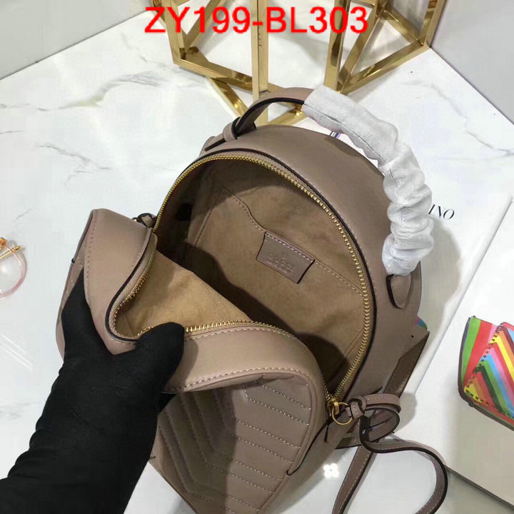 Gucci Bags(TOP)-Backpack-,what's the best place to buy replica ,ID: BL303,$:199USD