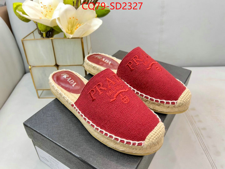 Women Shoes-Prada,where to buy replicas , ID: SD2327,$: 79USD