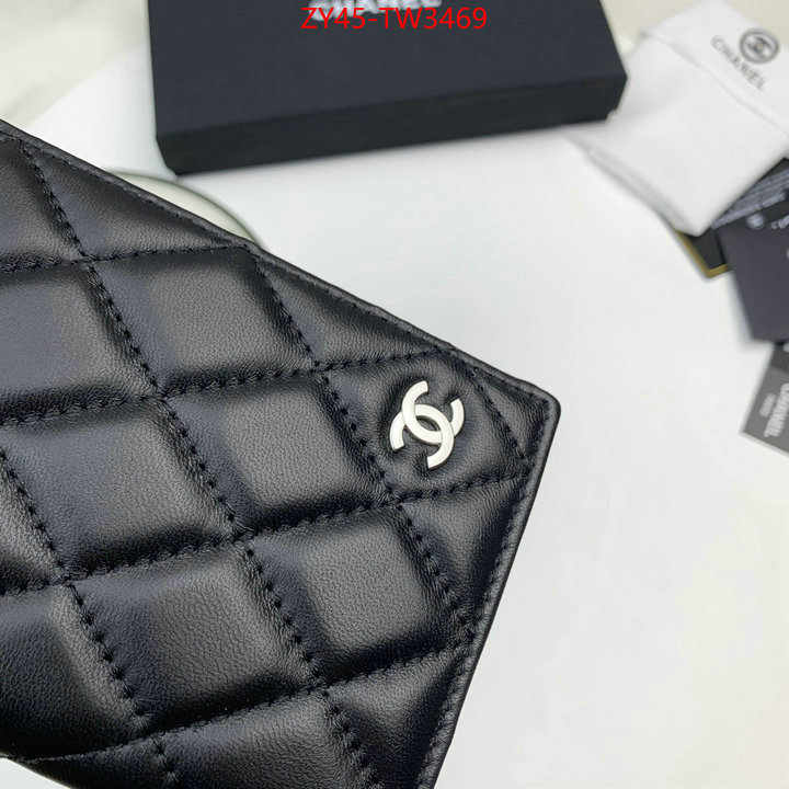 Chanel Bags(4A)-Wallet-,ID: TW3469,$: 45USD