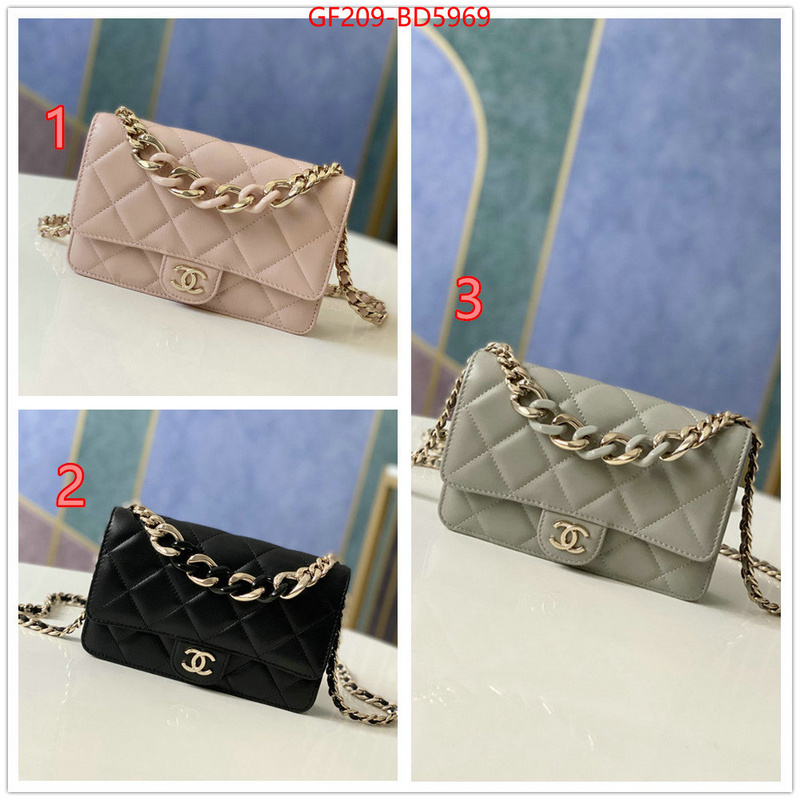 Chanel Bags(TOP)-Diagonal-,ID: BD5969,$: 209USD