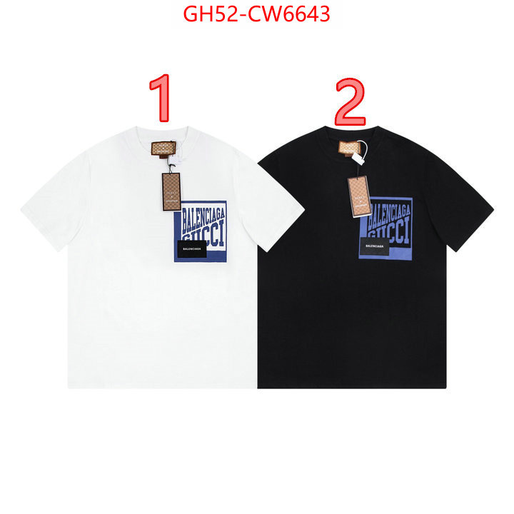 Clothing-Gucci,where can you buy a replica , ID: CW6643,$: 52USD