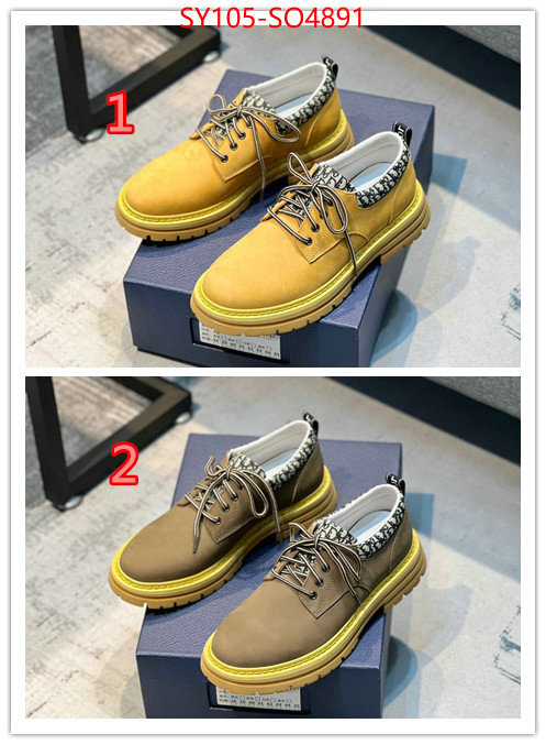 Men shoes-Dior,top fake designer , ID: SO4891,$: 105USD