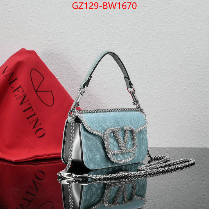 Valentino Bags(4A)-LOC-V Logo ,what is a 1:1 replica ,ID: BW1670,$: 129USD