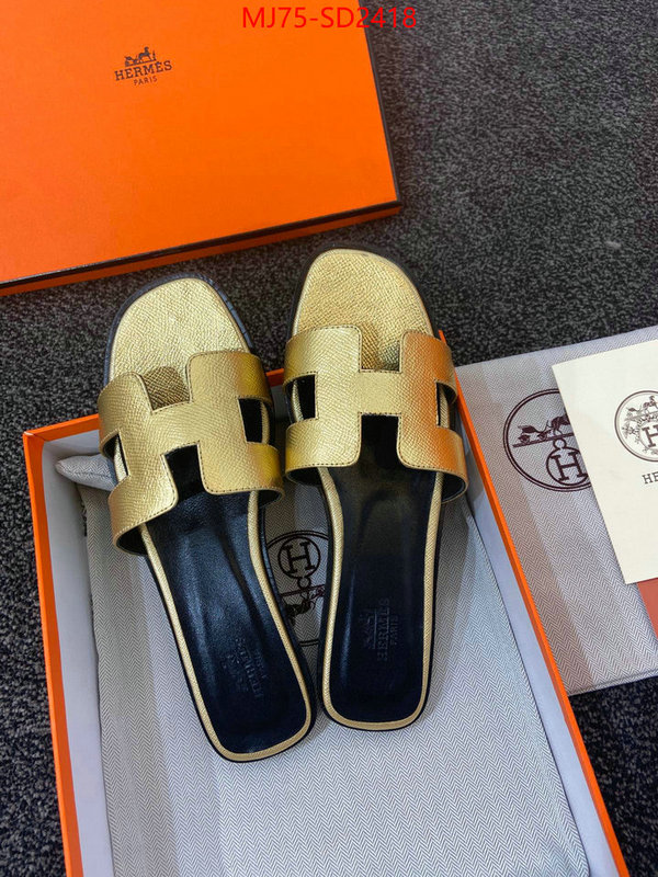 Women Shoes-Hermes,online china , ID: SD2418,$: 75USD