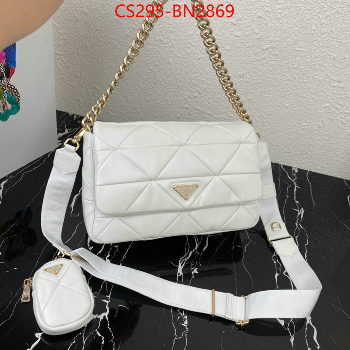 Prada Bags(TOP)-Diagonal-,ID: BN2869,$: 295USD