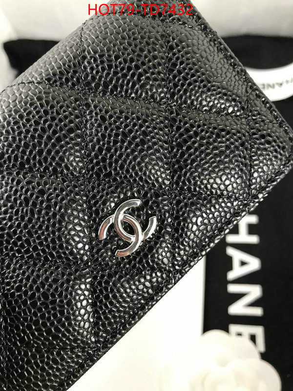 Chanel Bags(TOP)-Wallet-,ID: TD7432,$: 79USD