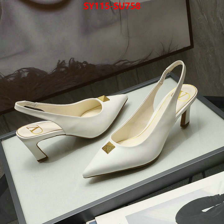 Women Shoes-Valentino,where can i buy the best 1:1 original , ID: SU758,$: 115USD