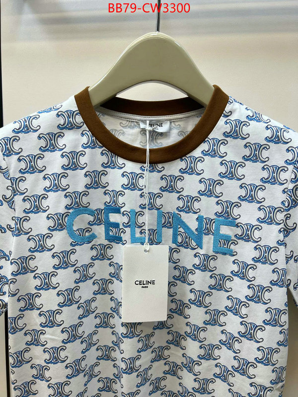 Clothing-Celine,good quality replica , ID: CW3300,$: 79USD